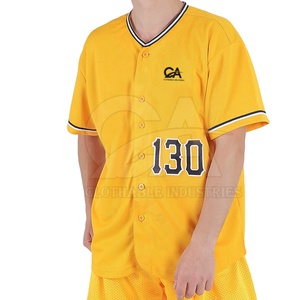Top moda hombres béisbol Jersey diseño personalizado secado rápido hombres béisbol Jersey para venta en línea - Product Image 1