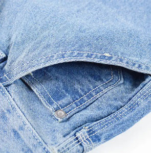 High Street Style Mid <b>Elastic</b> Plain Dyed Wholesale Price Low MOQ Best <b>Jeans</b> Shorts for Men Stylish and New Designs Wholesale - Product Image 2