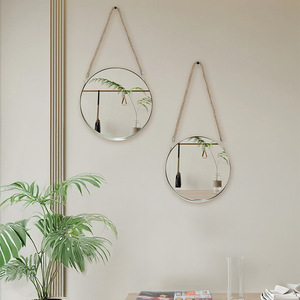 <span class=keywords><strong>Miroir</strong></span> <span class=keywords><strong>mural</strong></span> moderne de luxe à <span class=keywords><strong>grand</strong></span> cadre doré Design classique <span class=keywords><strong>pour</strong></span> hôtel Salle de bain Salon Salle à manger <span class=keywords><strong>Couloir</strong></span> en verre - Product Image 5