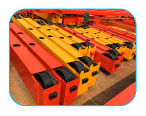 Chariot électrique pour pont roulant avec composant de moteur à noyau de poutre d'extrémité 3T 5T 10T 16T - Product Image 3