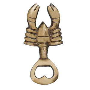 Abridor de Botellas de Langosta de Metal Moderno, Hecho a Mano, de Alta Calidad, Ecológico, Herramienta de Bar para Hoteles, Restaurantes y Clubs - BLANCO ROYAL - Product Image 1