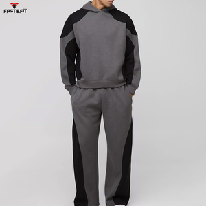 Nouveau style hommes survêtement prix de gros nouveauté couleur unie respirant vente chaude hommes survêtement - Product Image 2