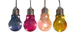 Catena di luci a LED da 2,3 m, tipo lampadina, vari colori, 3xAAA (F-Bright 488B) - Product Image 1