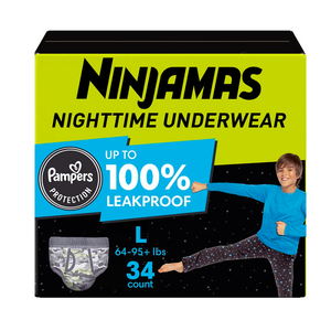 Compre Pampers Ninjamas Kids Pantalones para mojar la cama durante la noche Calidad superior Descuento al por mayor Entrega rápida a su puerta - Product Image 6