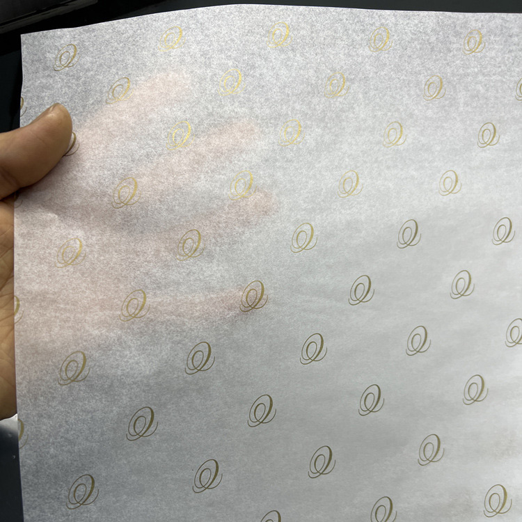 22g Custom Printed Logo Recyclable Tissue Paper Wrapping for Clothes Shoes Socks Underwear Packing