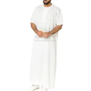 Best Verkopende Islamitische Kleding Mannen Thobe Moslim Arabische Thobe Wholesale Prijs Jubba Voor Mannen Op Voorraad