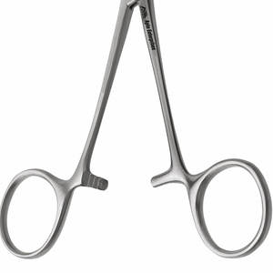 Pinces manuelles Apto Enterprises, équipement chirurgical, 4 pouces, en acier inoxydable médical, pince à serviette Backhaus à embouts sphériques - Product Image 3