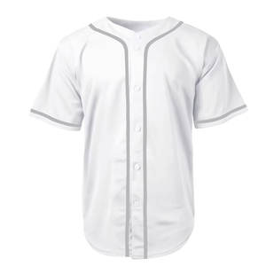 Camiseta de béisbol de moda personalizada OEM, uniformes transpirables con características impresas, venta en línea al por mayor para ropa de Softbol - Product Image 1