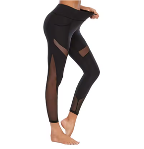 Custom Printed Mid-Waist <b>Leggings</b> From Pakistan Suppliers Offering Stylish OEM & ODM Sublimation Styles for Global Buyers - Product Image 6