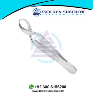 Instrument médical chirurgical de mâchoire de croix de pince de serviette de bébé Jones pour l'instrument ophtalmique d'acier inoxydable de chirurgie oculaire - Product Image 2