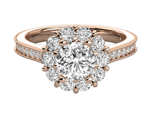 Nouvelle bague tendance en or jaune massif 14 carats avec diamant rond de laboratoire pour homme, pour toutes les occasions - Product Image 4