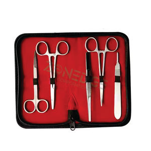 Meilleure qualité Kit de suppression de suture Kit de chirurgie Kits de suppression d'agrafes en pharmacie à usage unique Ensemble d'instruments chirurgicaux en acier de 5 pièces - Product Image 2