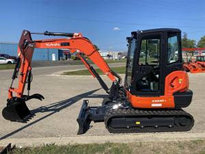 รถขุดขนาดเล็กแบบตีนตะขาบ KX040-4 ปี 2024 พร้อมถังขนาด 8 เมตร ความจุ 40.4 แรงม้า เครื่องยนต์ Huade ปั๊มไฮดรอลิก - Product Image 2