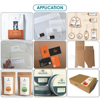 Machine d'étiquetage automatique pour bouteilles plates, sacs et boîtes, applicateur d'étiquettes pour aliments et produits de soin de la peau
