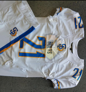 โพลีเอสเตอร์100% ทำชุดฟุตบอลอเมริกันระบายอากาศล่าสุดออกแบบในราคาที่เหมาะสม Loq Moq อเมริกันฟุตบอลสวม - Product Image 6