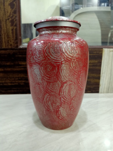 Urne de crémation en métal pour adulte avec cendres de crémation, cercueil et urnes pour animaux de compagnie - Product Image 4