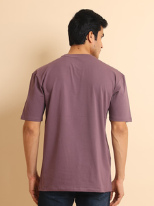 Haute qualité 100% coton hommes basique surdimensionné demi manches T-Shirt confortable tenue de tous les jours élégant décontracté imprimé motif cou - Product Image 6