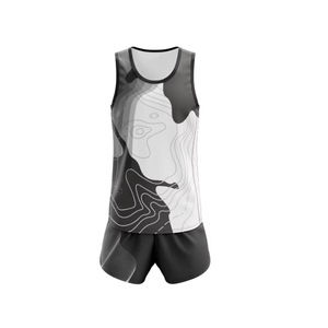 Uniforme Deportivo de Atletismo Personalizado, Sublimado, Transpirable, de Secado Rápido, Ligero y de Alta Calidad para Entrenamiento de Carrera - Product Image 2