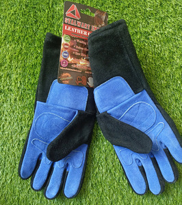 USA Direct Wholesale Grain Polyester Heat Resistant Anti-Slip Customizable Welding <b>Gloves</b> for Driver Heavy-Duty Truck Warehouse - Product Image 2