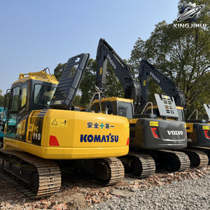 Excavatrice sur chenilles d'occasion Komatsu 110, marque japonaise d'origine, 11 tonnes, petite excavatrice sur chenilles d'occasion - Product Image 2