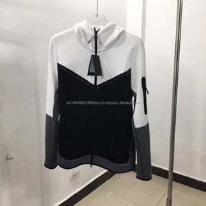 Sweats à capuche avec logo personnalisé devant et derrière à vendre, broderie de logo personnalisée pour sweats à capuche - Product Image 4