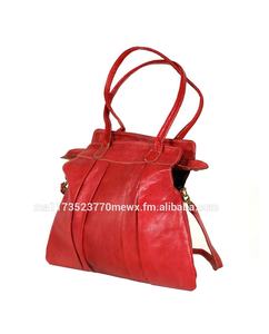 Moroccan Classic Ladies Tote Office Bag Calfskin Genuine Leather Handbag Women Handmade Water Resistant Portable Summer - Product Image 2