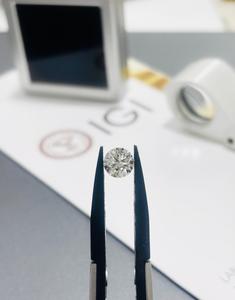 Diamante Cultivado en Laboratorio de 3.00 CT, Corte Brillante Redondo, Color F, Claridad VVS1, para Joyería, Regalo de San Valentín, Sin Impuestos - Product Image 3