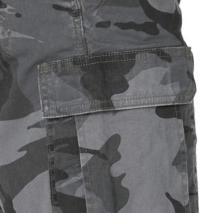Short cargo décontracté pour homme Pantalon court multi-poches imperméable amélioré pour la chasse en plein air la pêche Short cargo - Product Image 4