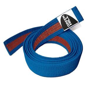 Ceinture de judo légère Green Hill Bio Color pour l'entraînement aux arts martiaux, karaté et taekwondo, style Samari de haute qualité - Product Image 1