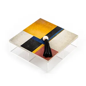 Écrou en acrylique de qualité supérieure et boîte à bonbons faits à la main pour les repas et les restaurants avec un nouveau design élégant - Product Image 4