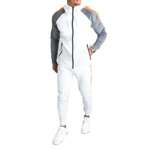 Nouveaux ensembles de sport de luxe pour hommes 2022 – Survêtements de gym côtelés avec capuche – Tenues de jogging d'été respirantes et écologiques - Product Image 2