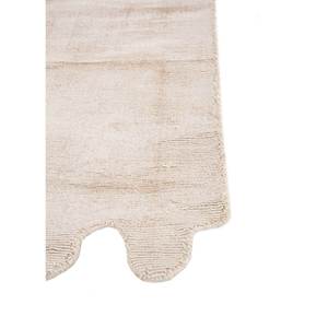 Alfombra de Viscosa Tejida a Mano Forme Beige y Marrón, Color Sólido HPV-254 para Uso Doméstico - Product Image 4