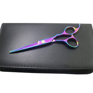 2025 gros professionnel barbier coupe de cheveux ciseaux incurvé lame tranchante en acier inoxydable de haute qualité - Product Image 4