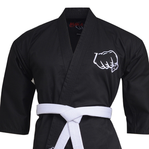 Mejor Venta de Material de algodón y poliéster precio bajo al por mayor OEM ropa de artes marciales producto de Venta caliente conjunto de uniformes de karate - Product Image 3