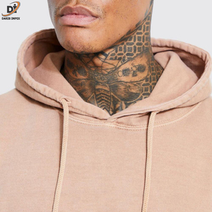 เสื้อฮู้ดสวมหัวโอเวอร์ไซส์วินเทจของผู้ชายผ้าฟลีซไซส์2024ดีไซน์ใหม่พิมพ์ลายไซส์ XS ฤดูหนาวขายส่ง - Product Image 6