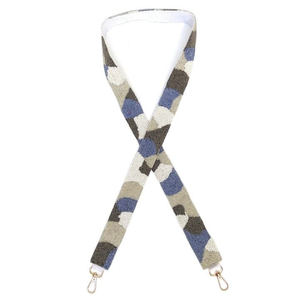 Designer Beaded Purse Strap With Bright Modern Patterns Perfect For Upgrading Tote Bags <b>Satchels</b> Crossbody And Shoulder <b>Handbags</b> - Product Image 6