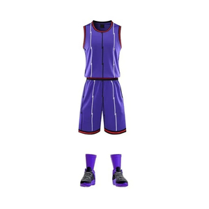 Fabrication d'usine personnalisée, uniformes de basket-ball sublimés, conception personnalisée, tenue de basket-ball taille plus détaillée des joueurs d'équipe - Product Image 1