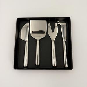Best Selling 4pcs Stainless Steel Cheese <b>Knife</b> With Comfortable Handle Durable Kitchen Tool for Cheese Cutting - Product Image 5