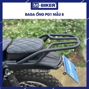 แร็คท้ายอะลูมิเนียมยามาฮ่า รุ่น 8 PG1 สำหรับรถจักรยานยนต์ คุณสมบัติความปลอดภัย รับน้ำหนักได้ 3 กก. ขนาด 45x20x10 ซม. - Product Image 2