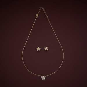 สร้อยคอเงิน92.5พร้อมเพทายสำหรับเป็นของขวัญในโอกาสต่างๆ-180972 - Product Image 5