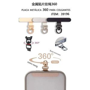 Ganchos de Aluminio 360 para Cajas, Placa Metálica para Colgantes, Correas para Teléfono Móvil 360, Modelo 8434247039196 - Product Image 1