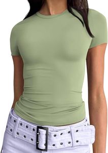 T-shirts pour femmes T-shirt d'été à manches courtes Design de haute qualité Vêtements décontractés T-shirt col rond Vente en gros Personnalisé de haute qualité - Product Image 2