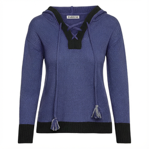 Sudaderas de Punto de Alta Calidad para Mujer, Colores y Tallas Personalizadas, Logotipo de Marca, Precio al por Mayor, Sudaderas Elegantes y Suaves para Todas las Temporadas - Product Image 1