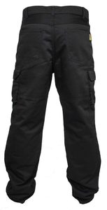Pantalones vaqueros de moto para hombre, pantalones vaqueros blindados aprobados por la CE, pantalones vaqueros de seguridad con protección para cadera y rodilla - Product Image 3