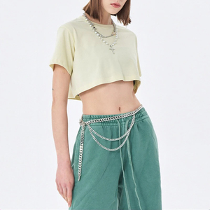 2025 Summer Eco-Friendly Breathable Anti-Wrinkle Two-color Light Change Washed Do Old Retro Fashion Trend Loose Women's - Product Image 3