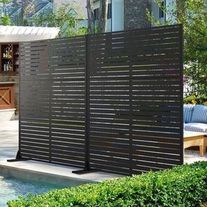 Cloisons intemporelles en fer forgé pour des coins de jardin confortables et une séparation traditionnelle des pièces de la maison avec flair - Product Image 1