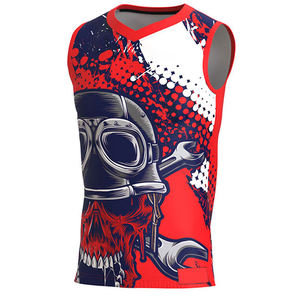 Venta al por mayor Regular Fit sublimación Logo impreso 7 en 7 Uniformes/Nueva moda Top diseño ropa deportiva hombres 7 en 7 uniformes - Product Image 2