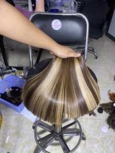 Top vente en gros Super Double dessiné os de cheveux bruts paquet droit vietnamien os de cheveux bruts soie droite 28 pouces faisceaux de cheveux humains - Product Image 3