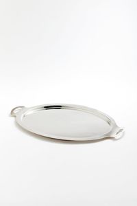 Grand plateau de service en acier inoxydable offrant un grand espace pour exposer les aliments Plateau de service fait main Nouveau design de plateau Matel - Product Image 5