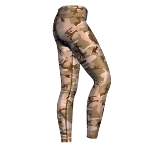 Nuevo estilo, gran oferta, secado rápido, cintura alta, deporte, fitness, mujeres frescas, pantalones de yoga, mallas impresas personalizadas con servicio OEM, transpirables - Product Image 3